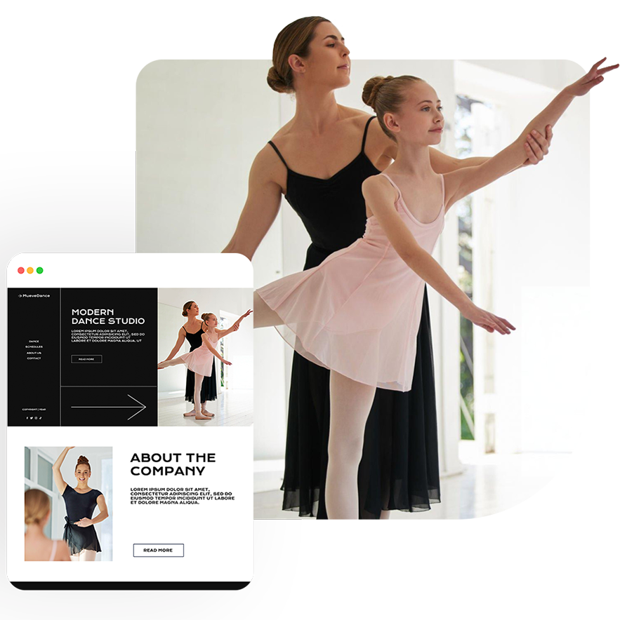 Good Posture Leads More Graceful Dancer